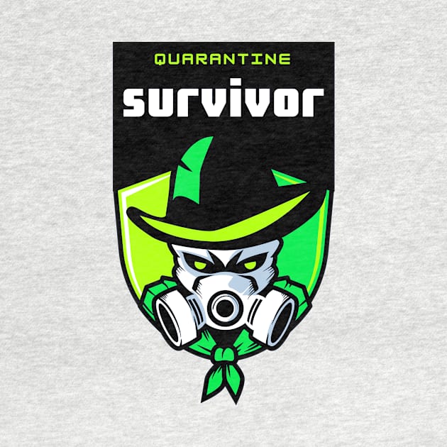 Funny Quarantine Survivor Merchandise by Dankest Merch